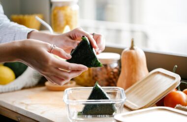 O que fazer para alga do sushi não quebrar
