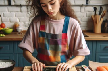 curso de culinaria japonesa online para pré-adolescente