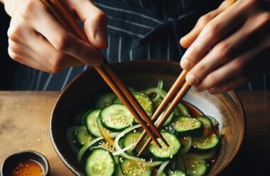 10 Receitas de Sunomono (salada de pepino japonesa)